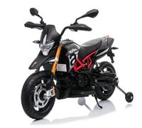 Moto Électrique Enfant - Aprilia Dorsoduro 900 - 3 à 6 ans - 12V - Noir