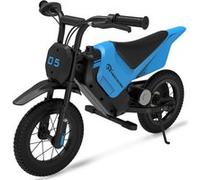Moto électrique pour Enfants EVERCROSS TECH - 2 Vitesses, Batterie 150W 5.2Ah - Bleu, Cadeau Parfait pour enfants