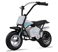 Moto Électrique Enfants EVERCROSS TECH Pneus 11 pouces Distance 15KM Moteur 300W Cadeau super enfants Gris Bleu