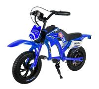 Moto Électrique JKING C6 Pour Enfants - Moteur 200W - Batterie Rechargeable 2600mAh - Vitesse Maximale 16km/h - Autonomie12km - Bleu