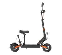 Moto Électrique JOYOR S8E - Moteur 800W Batterie 48V26AH Pneus 10 Pouces Freins à Disque COC Certificate Support Licence - Noir Noir