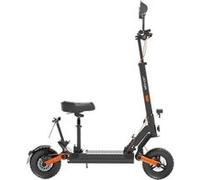 Moto Électrique JOYOR S8E - Moteur 800W Batterie 48V26AH Pneus 10 Pouces Freins à Disque COC Certificate Support Licence - Noir Noir G