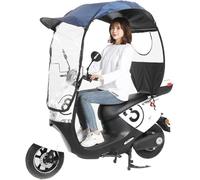Moto électrique Moto Copie Parapluie Semi-fermé Copie Auvent Tente De Pluie Moto Scooter Pare-Soleil Housse De Pluie Voiture électrique, 2, A