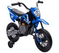 Moto électrique pour enfant - AIYAPLAY - 3 à 6 ans - 2 moteurs 12V vitesse max. 5 km/h - musique - 107x56x70cm - PP et métal -