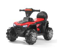 Moto électrique pour enfant de 2 à 7 ans, avec boîte de rangement, lecteur de musique et phare LED, chargement USB, longue durée de vie, rouge