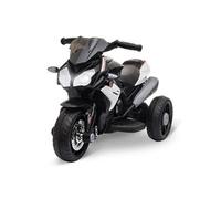 Moto électrique pour enfants 3 roues 6 V 3 Km/h effets lumineux et sonores noir