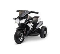 Moto électrique pour enfants 3 roues 6 V 3 Km/h effets lumineux et sonores noir