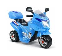 Moto Électrique Pour Enfants 6V LED Voiturette Batterie LEAN TOYS Bleu