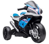 Moto Électrique Pour Enfants, Avec Phare LED, 3 Modes Musicaux, Pour 1.5-5 Ans, Bleue, 82.5x42x54 Cm, Jouet D'Éveil Motorisé