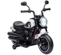 Moto électrique pour enfants - HOMCOM - 3 km/h, 6V, phare LED - charge max. 25 kg - 2 roues d'entraînement - moteur puissant -