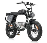 Moto électrique tout-terrain Hidoes HD-B9, double batterie 48 V 33,8 Ah, pneus tout-terrain 20 x 4,0