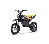 Moto électrique tout-terrain pour enfants Beneo Motors Panther Jaune - 550W