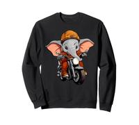 Moto éléphant Sweatshirt
