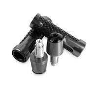 Moto Embout Guidon Accessoires De Moto Poignées Guidon Embout Barre Poignée Pour CB500X 2013 2014 2015 2016 2017 2018 2019(GRAY)