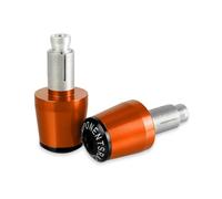 moto Embouts De Guidon Anti-vibrations Pour Pour CBR650R 2018-2020, CBR900RR Et 650F extrémité du manche(Orange)