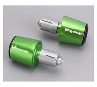 moto Embouts De Guidon De Moto, Bouchons Anti-vibrations, Accessoires Pour Pour Varadero XL1000 Varadero XL1000 125 extrémité du manche(Green)