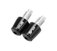 moto Embouts De Guidon De Moto - Embouts Anti-vibrations - Pour SUZUKI SV650 SV 650 1999-2012 2013 2014 2015 extrémité du manche(Black Black)