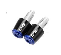 moto Embouts De Guidon De Moto - Embouts Anti-vibrations - Pour SUZUKI SV650 SV 650 1999-2012 2013 2014 2015 extrémité du manche(Black Blue)