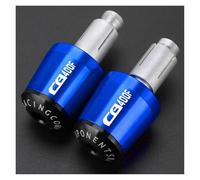 moto Embouts De Guidon Pour Pour CB400F 400F (1989-1991) - Compatibles Avec Guidons Gauche (7/8") Et Droit (1"). extrémité du manche(Blue)
