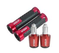 moto Embouts De Poignées De Moto Pour Pour NC700, NC750 X/S, NC700S, NC700X, NC750X, NC750S, Integra 750 Et 700, 22 Mm extrémité du manche(Red)