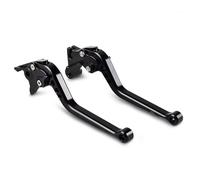 Moto Embrayage Levier Frein Levier Poignée Pour Triumph Pour Daytona 675 2006-2017 Pour Street 2009-2016 Pour Speed Pour Triple 2008-2010 Paire Leviers Frein D'embrayage(Black Long)