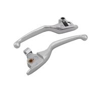 moto embrayage levier Kit de levier de frein et d'embrayage pour CVO Road King, pour Ultra Classic, Electra Street Glide, Custom Trike Touring 2008-2016 Frein Embrayage(SLIVER)