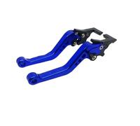 moto embrayage levier Levier de frein à disque double CNC pour moto, scooter, vélo électrique, pour Suzuki GY6 et XMAX 400 Frein Embrayage(Red)