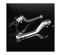moto embrayage levier Leviers de frein à disque avant et arrière pour scooter CNC Piaggio NRG Purejet Liberty 125 Leader RST Liberty 50 4T RST PTT (E) Frein Embrayage(Long Silver)