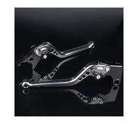moto embrayage levier Leviers de frein à disque avant et arrière pour scooter CNC Piaggio NRG Purejet Liberty 125 Leader RST Liberty 50 4T RST PTT (E) Frein Embrayage(Long Gray)