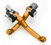 Moto Embrayage Levier Leviers Freinet D'embrayage Pivotants CNC Moto Pour CRF230F 2003-2020 2010 2011 2012 2013 2014 2015 2016 2017 2018 2019 Kit Levier D'embrayage Frein(Golden)