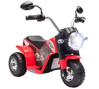 Moto enfant électrique HOMCOM PP 72x57x56cm Rouge