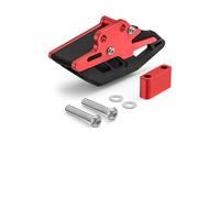 Moto Engine Guard Skid Plate pour Banshee 350 1987-2006 Guide De Chaîne De Moto Curseur Pignon Garde 6061-T6 Aluminium ATV 5X4-22199-00-00(Red)