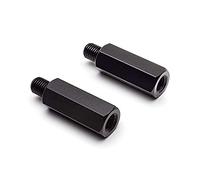 Moto Extenseurs de Rétroviseur - M10 10mm 1 X Sens & dans le Sens Inverse des Aiguilles D'une Montre Fil - Paire