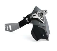 Moto Extension Garde Boue Garde-Boue arrière de Moto en Alliage d'aluminium, Garde-Boue de Roue, Garde-Boue Anti-éclaboussures, Protection Anti-poussière, 1 pièce, Universel, Convient pour la Plupart