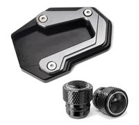 Moto Extension Plaque De Béquille Latérale Pour Moto Pour DUCATI Pour Multistrada Pour Enduro 1260 1260S Rallonge Avec Bouchon Valve Plaque Élargie Béquille Latérale