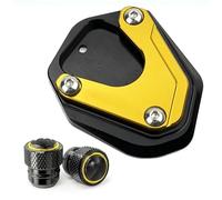 Moto Extension Plaque De Béquille Latérale Pour Moto Pour Pour CB400X Pour CB 400X Pour CB400 X Extension, Support Pied, Bouchon Valve Plaque Élargie Béquille Latérale