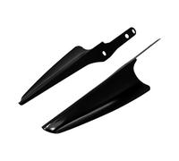 Moto Extensions Pare-Brise Vent Déflecteurs de Vent pour Fourche AV&Ant de Moto Noirs pour pour Touring CVO Electra Street Glide pour Road King FLHXS FLHRC