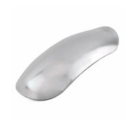 Moto Fender pour Touring Chopper Bobber Garde-Boue Avant Court Universel en Aluminium Non Peint pour Moto