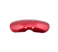 Moto Fender pour Triumph Bonneville T100 T120 Garde-Boue Avant Court pour Moto Carénage Protection Anti-éclaboussures Noir/Rouge(Red)