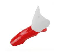 Moto Fender pour TTR CRF 50 pour TTR50 CRF50 Pièces De Rechange pour Moto Plaque D'immatriculation Avant Garde-Boue De Roue Dirt Pit Bike(Red and White)
