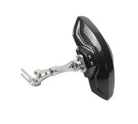 Moto Fender Support de Garde-Boue arrière Universel pour Moto et vélo électrique Compatible avec Les pneus de 10 Pouces Aile en Aluminium rotative et réglable à 360°(Titanium)