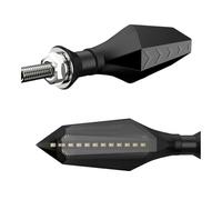 Moto Feu arrière Clignotant LED pour Motos 1 Pièce 8mm Clignotant Séquentiel Feux De Circulation Ambre Feu Arrière De Moto