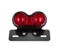 Moto Feu arrière Feu De Signalisation De Freinage Universel Feu Arrière LED Super Lumineux pour Moto Feu Arrière Rétro pour Accessoires De Moto