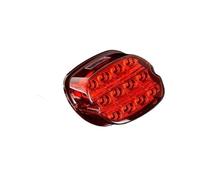Moto Feu Arrière Feu Stop Feu arrière de freinage à LED pour pour Dyna pour Fat Boy FLSTF Night Train FXSTB pour Softail pour Sportster RoadKing pour Electra Glide pour Road Glide