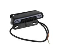 Moto Feu Arrière Feux Clignotants Dynamiques pour Motos, Feux Arrière Universels pour Plaque D'immatriculation, Accessoires pour Feux Arrière Universels