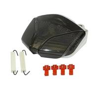 Moto Feu de Freinage Arrière pour MV pour Agusta pour Strada 2000-2009 Description du Produit Feu Arrière, Clignotants De Stop, Lumière LED Intégrée(Smoke Lens)