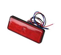 Moto feu freinage 12V Universel Moto LED Réflecteur Feu De Freinage Arrière Lampe D'arrêt Feu Latéral Moto Frein Arrière Feu Arrière