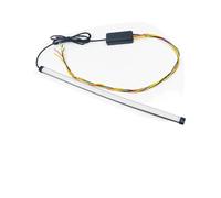 Moto feu freinage Barre Lumineuse Dynamique pour Motos, Bande De Clignotant Arrière, Ampoule D'arrêt De Frein Arrière, Feu De Freinage, Double Couleur