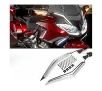 Moto feu freinage Garniture De Pare-Brise De Moto, Lumière LED Décorative, Clignotant pour Go&ldWing GL1800 2018 UP 2018 - 2023