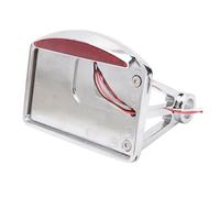 Moto Feux Arrière Support Montage Latéral Horizontal Universel pour Plaque D'immatriculation, À LED pour Bobber, pour Chopper, pour Custom Feu arrière Moto(B)